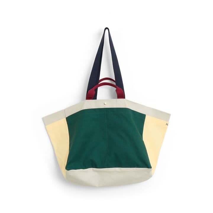 Weekend Bag Organic veske M - Dark green multi - HAY