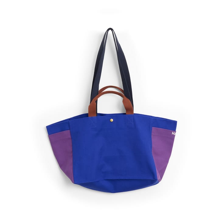 Weekend Bag Organic veske S - Electric blue multi - HAY