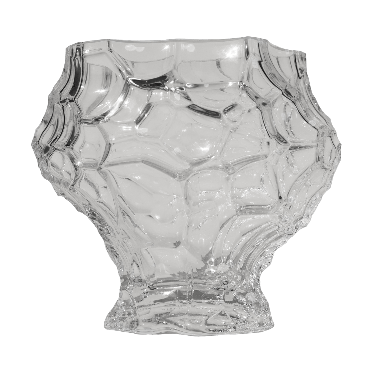 Bilde av Hein Studio Canyon medium vase 18 cm Clear