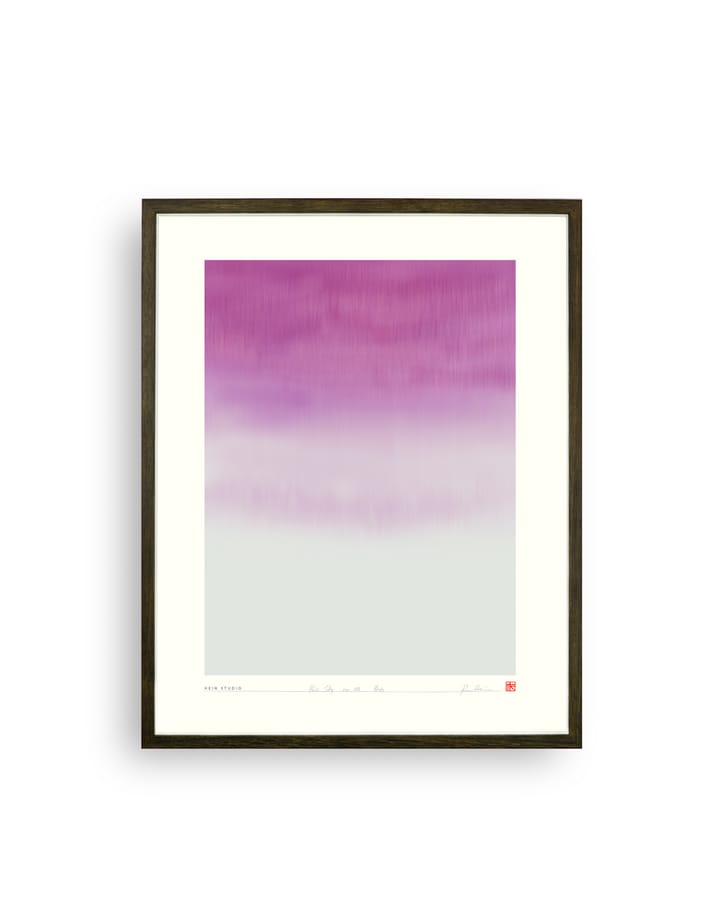 Pink Sky plakat 40 x 50 cm, No. 01 Hein Studio