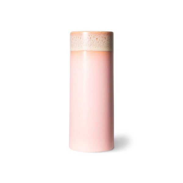 Bilde av HKliving 70s keramikk Vase XS Ø75x19 cm Rosa