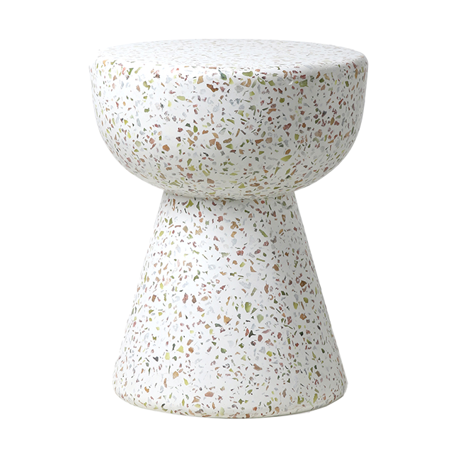 Bilde av HKliving Terrazzo sidebord Ø35 cm Terrazzo multicolour