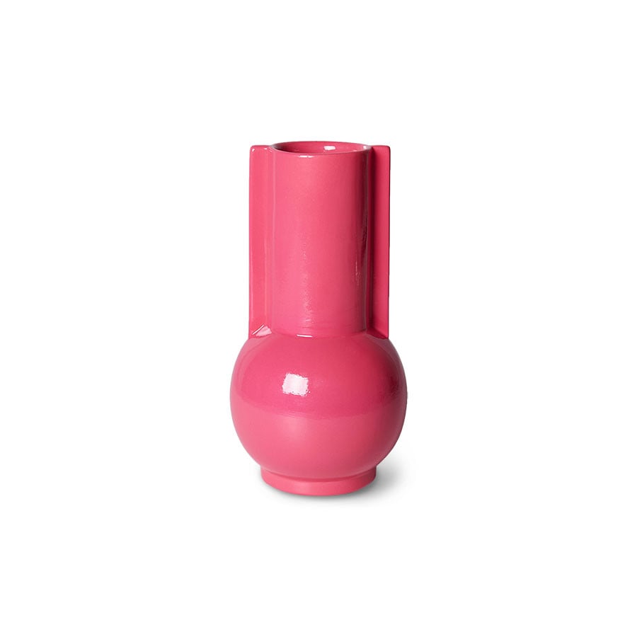 Bilde av HKliving Vase 105x20 cm Hot pink