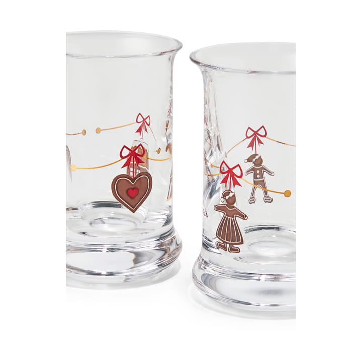 Holmegaard Christmas juleshotglass 2-pk, 2023 Holmegaard