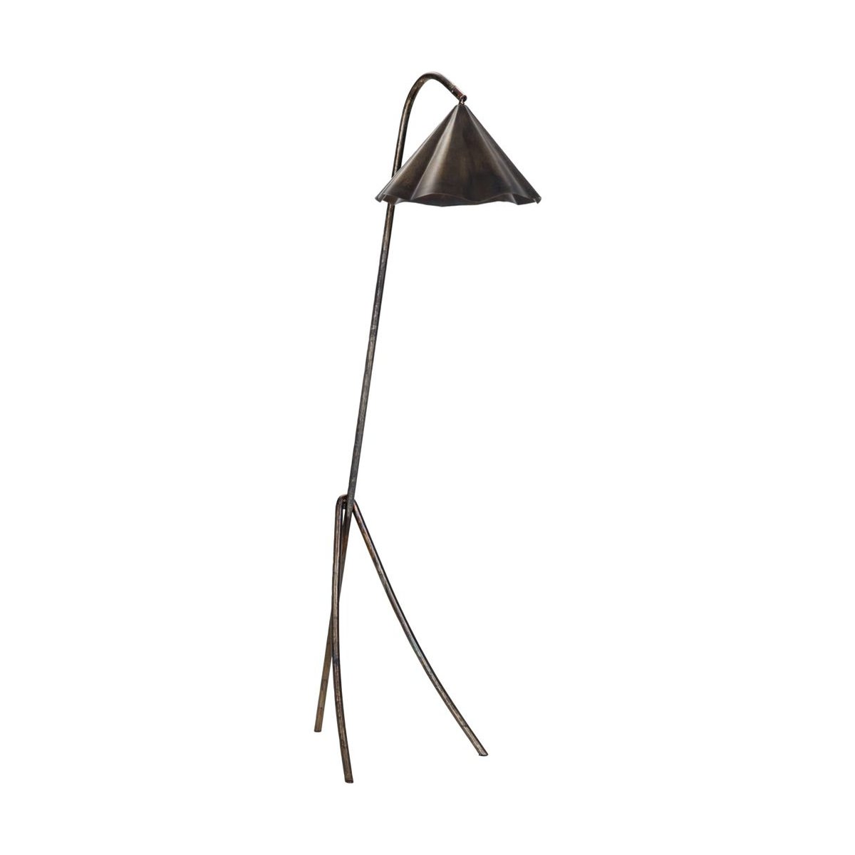 Bilde av House Doctor Flola gulvlampe 130 cm Antikk brun