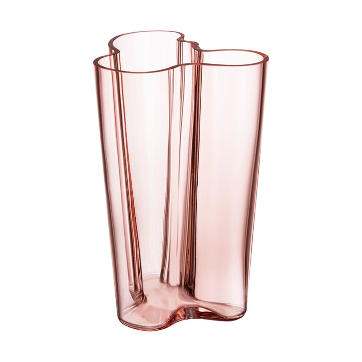 Alvar Aalto vase lakserosa - 251 mm - Iittala