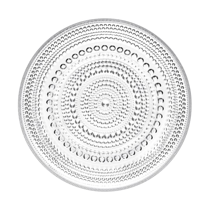 Kastehelmi asjett Ø17 cm - klar - Iittala