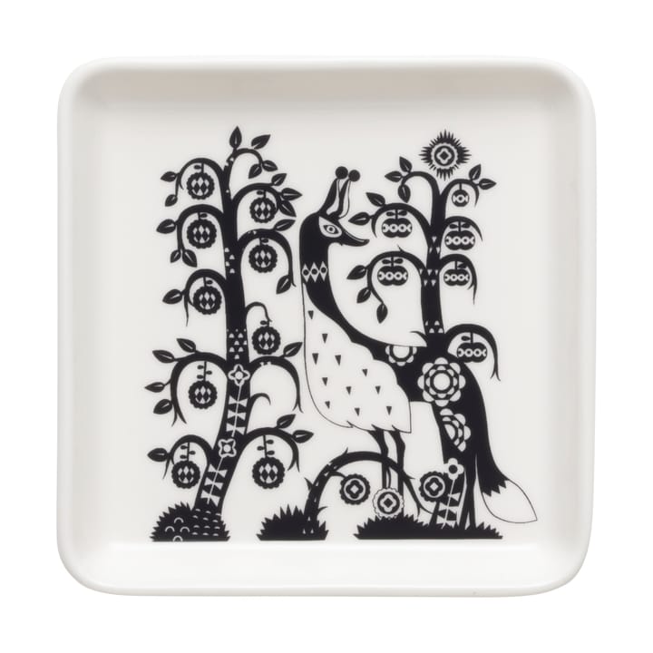 Taika tallerken 12x12 cm - Svart - Iittala