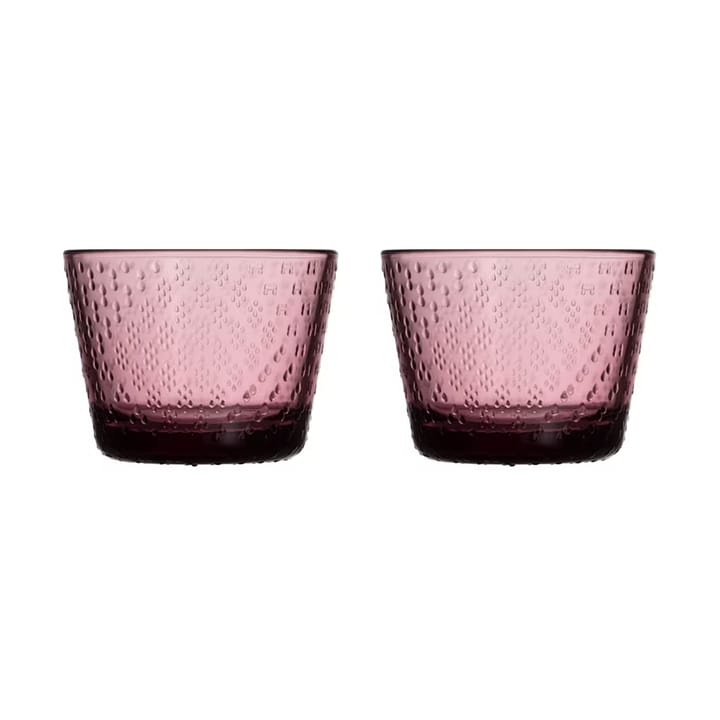 Tundra drikkeglass 16 cl 2-pk - Lyng - Iittala