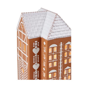 Gingerbread Lyslykt stor 17 cm - Brun - Kähler