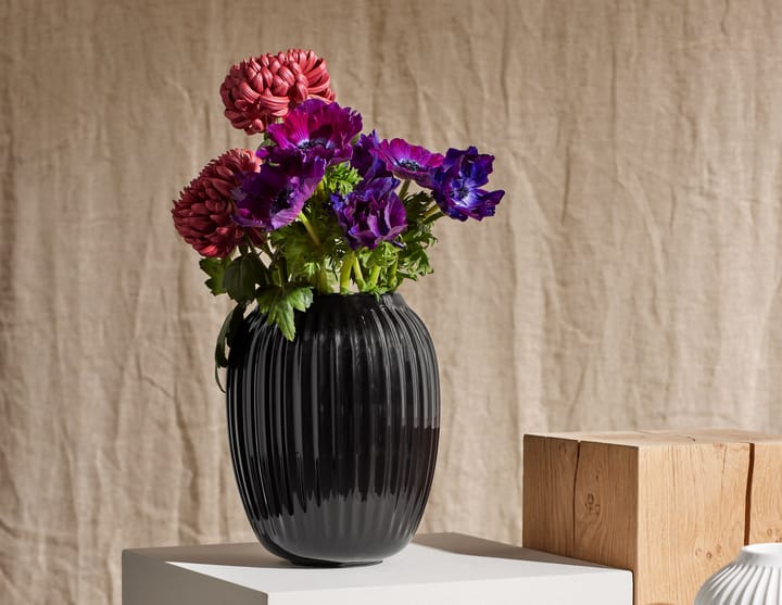 Hammershøi vase medium - Svart - Kähler