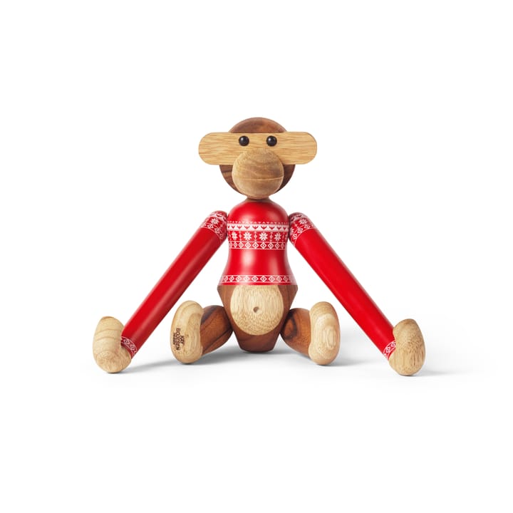 Kay Bojesen liten ape Christmas Jumper 2024 - Teak-Limba - Kay Bojesen Denmark