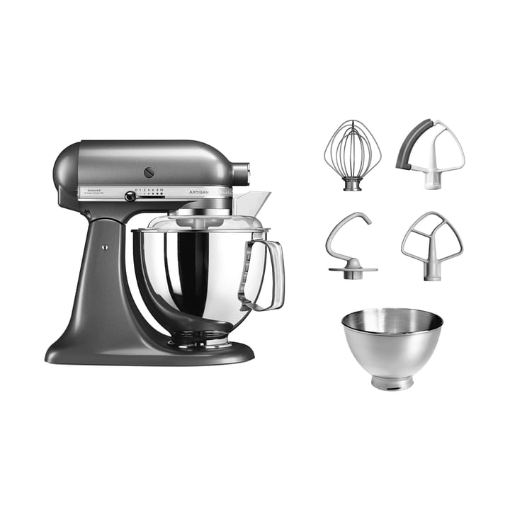 Artisan 5KSM175 kjøkkenmaskin med ekstra tilbehør 4,8 L - Medallion silver - KitchenAid