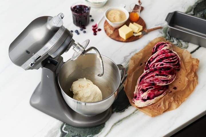 Artisan kjøkkenmaskin premium 4,8 L - Medallion silver - KitchenAid