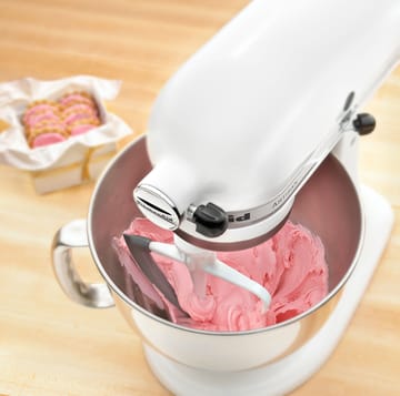 KitchenAid flatvisp med silikonkant mellom - White - KitchenAid