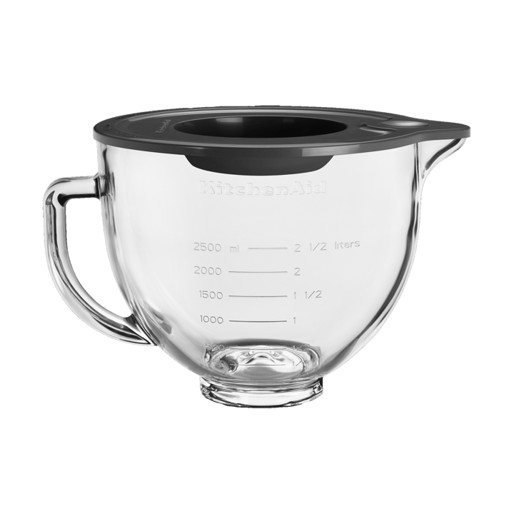 KitchenAid glassbolle med lokk 4,7 L - Klar - KitchenAid