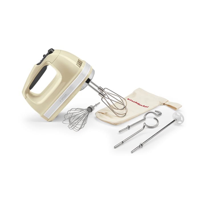 KitchenAid håndmikser med 9 hastigheter 85W - Almond cream - KitchenAid