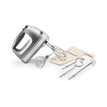 KitchenAid håndmikser med 9 hastigheter 85W - Contour silver - KitchenAid