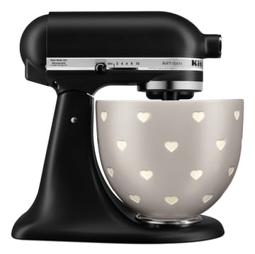 KitchenAid keramikkbolle uten håndtak 4,7 L - Layered hearts - KitchenAid