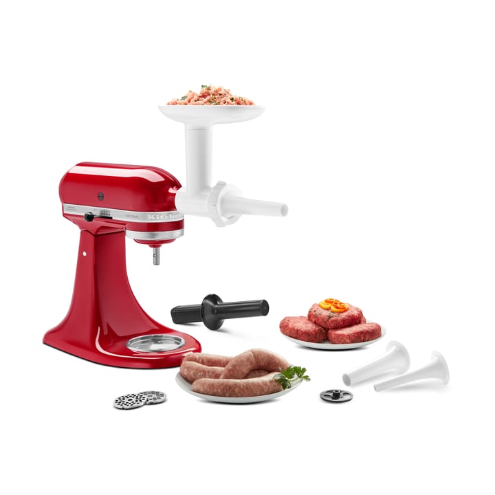 KitchenAid pølsetilbehør til kjøttkvern - White - KitchenAid