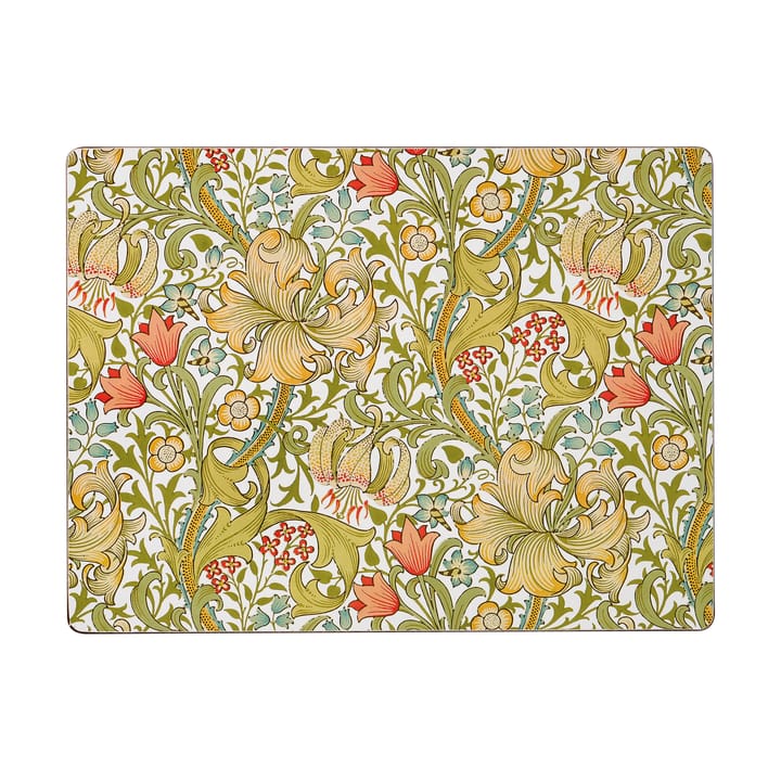 Golden Lily bordbrikke 30x40 cm - Multi - Klippan Yllefabrik