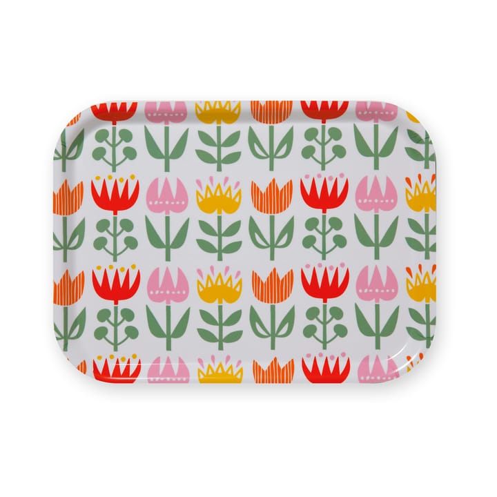 Tulip liten brikke 20x27 cm - Multi - Klippan Yllefabrik