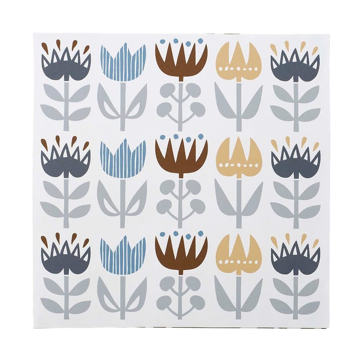 Tulip serviett 33x33 cm 20-pk - Grey - Klippan Yllefabrik