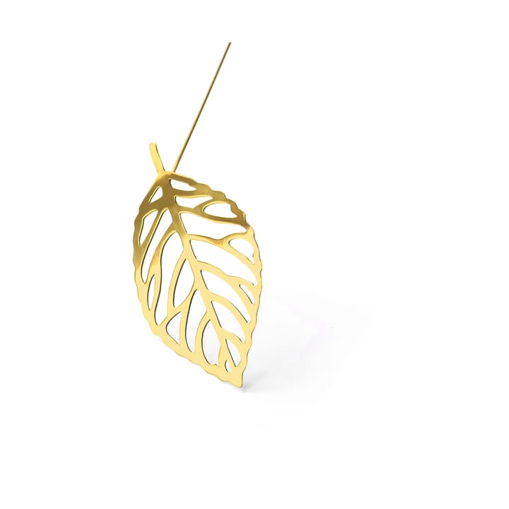 Brass Leaves dekorasjon 2-pk - Wood - KLONG