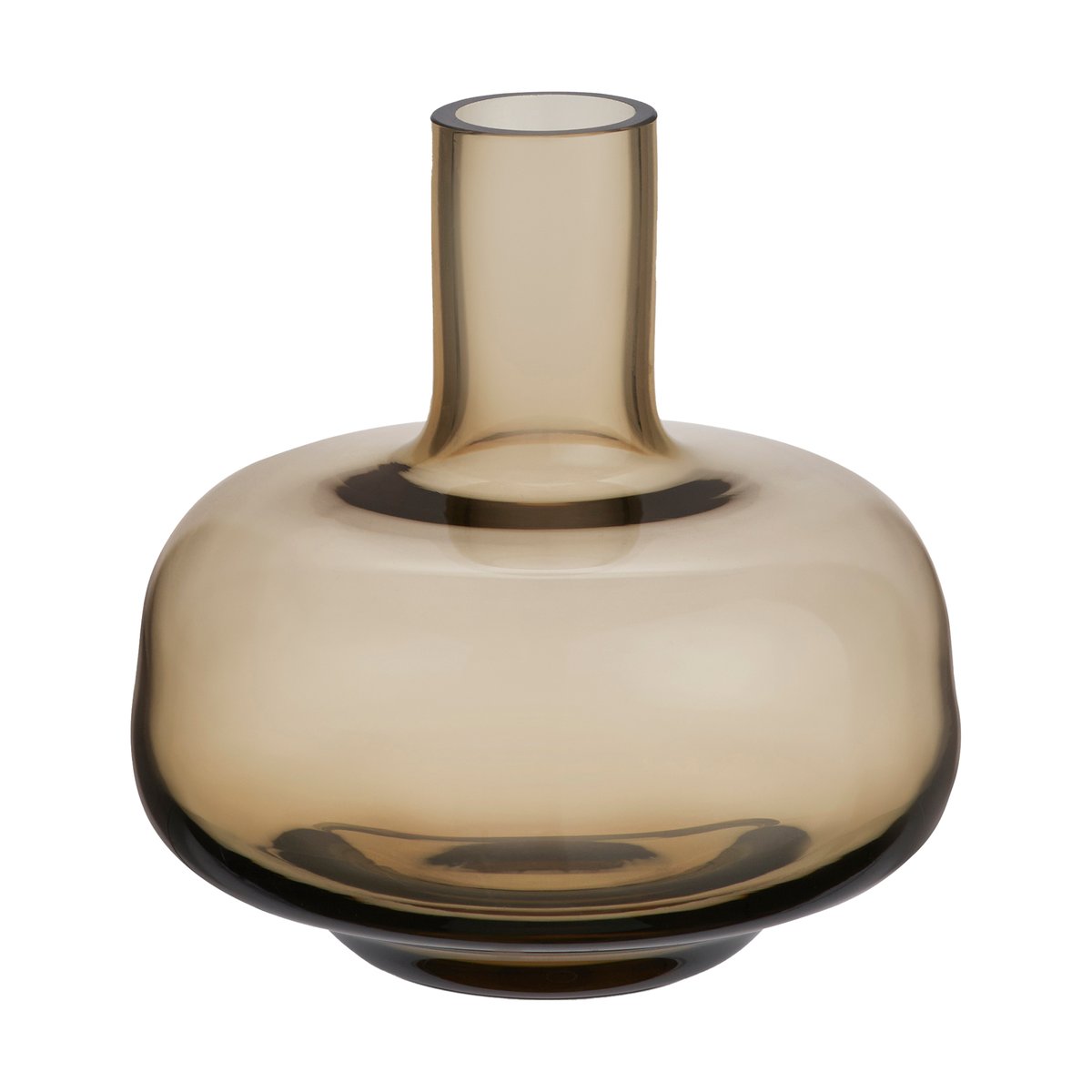 Bilde av Kosta Boda Kappa vase 98 mm Brun