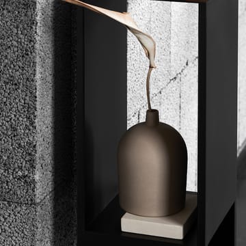 Dome vase - Grey engobe, medium - Kristina Dam Studio