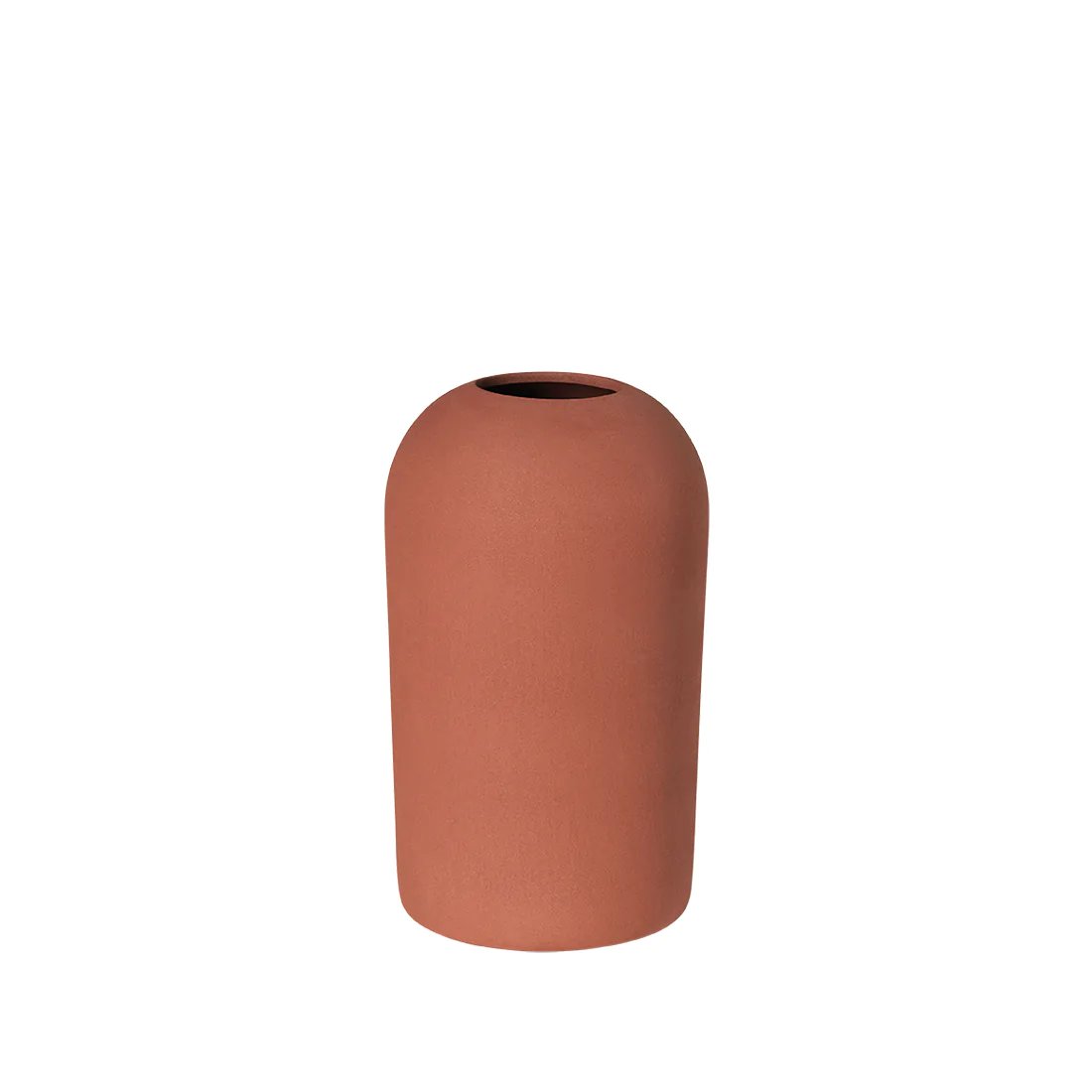 Bilde av Kristina Dam Studio Dome Vase M Ø15x26 cm Terracotta red