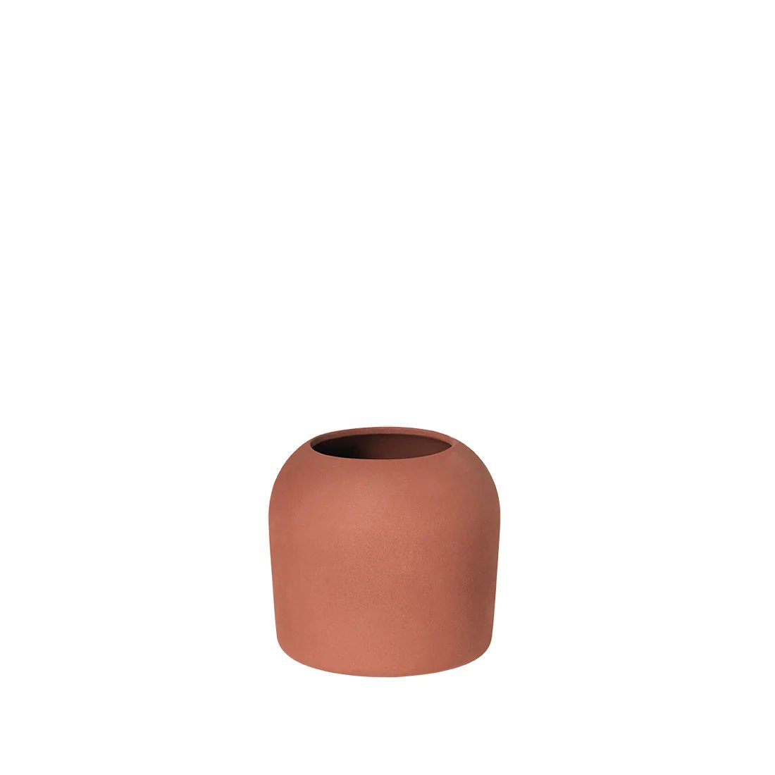 Bilde av Kristina Dam Studio Dome Vase XS Ø16x14 cm Terracotta red