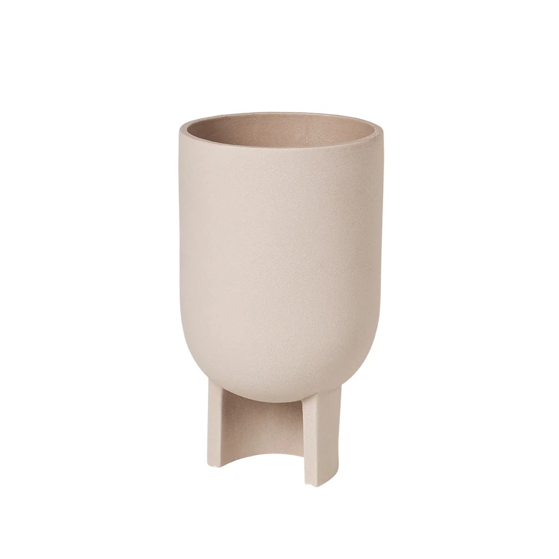 Bilde av Kristina Dam Studio Serene blomsterpotte M Terracotta beige