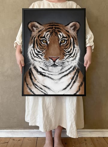 Tiger poster - 50x70 cm - Kunskapstavlan®