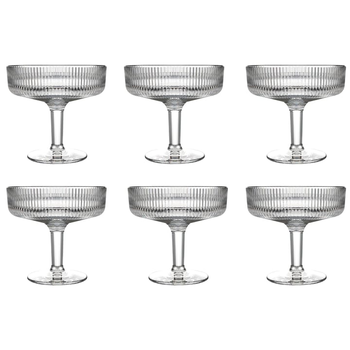 Coupe Alice dessertskål 33 cl 6-pk, Transparent La Rochère