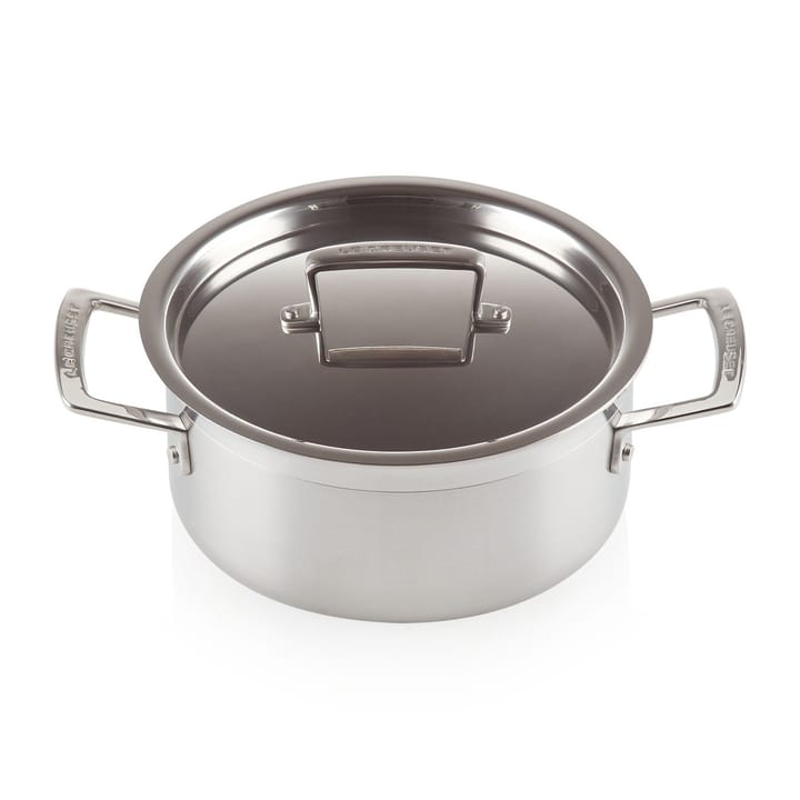 Le Creuset 3-Ply lav gryte med lokk - 3 l - Le Creuset