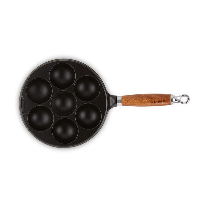 Le Creuset donutpanne støpejern - Teppe black - Le Creuset