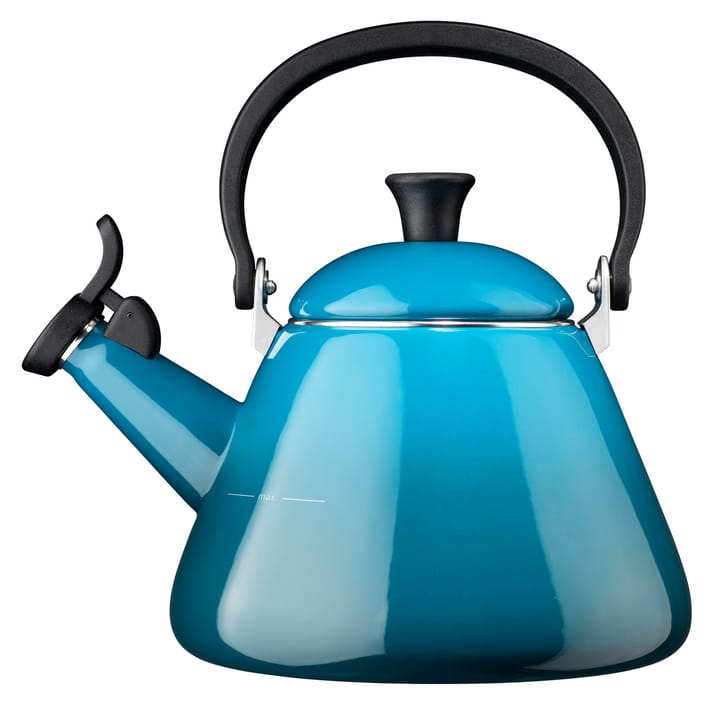 Le Creuset Kone Konekjele med fløyte - Deep Teal - Le Creuset