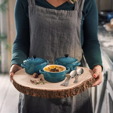 Le Creuset minigryte 10 cm - Deep Teal - Le Creuset