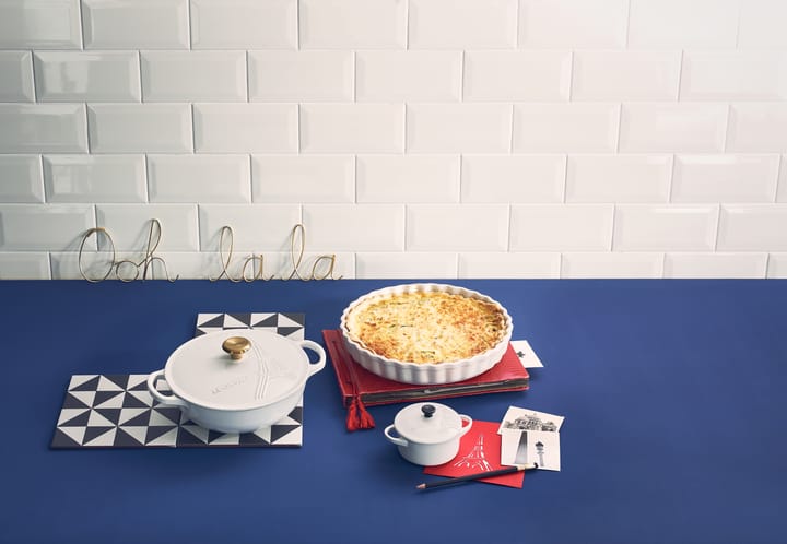 Le Creuset paiform 28 cm, White Le Creuset