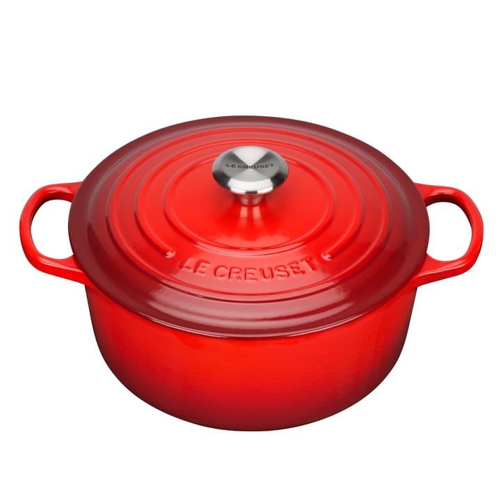 Le Creuset rund gryte 5,3 l - Cerise - Le Creuset