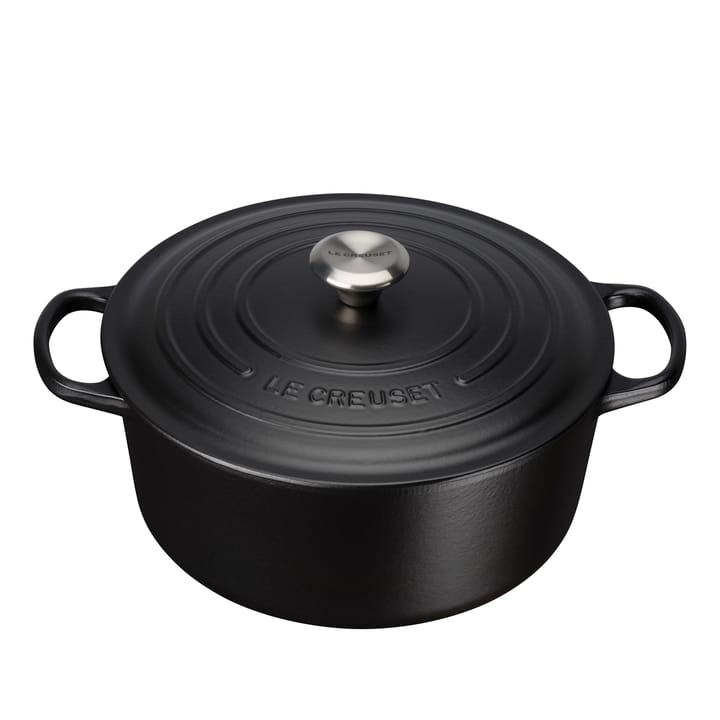 Le Creuset rund gryte 5,3 l - Matte black - Le Creuset