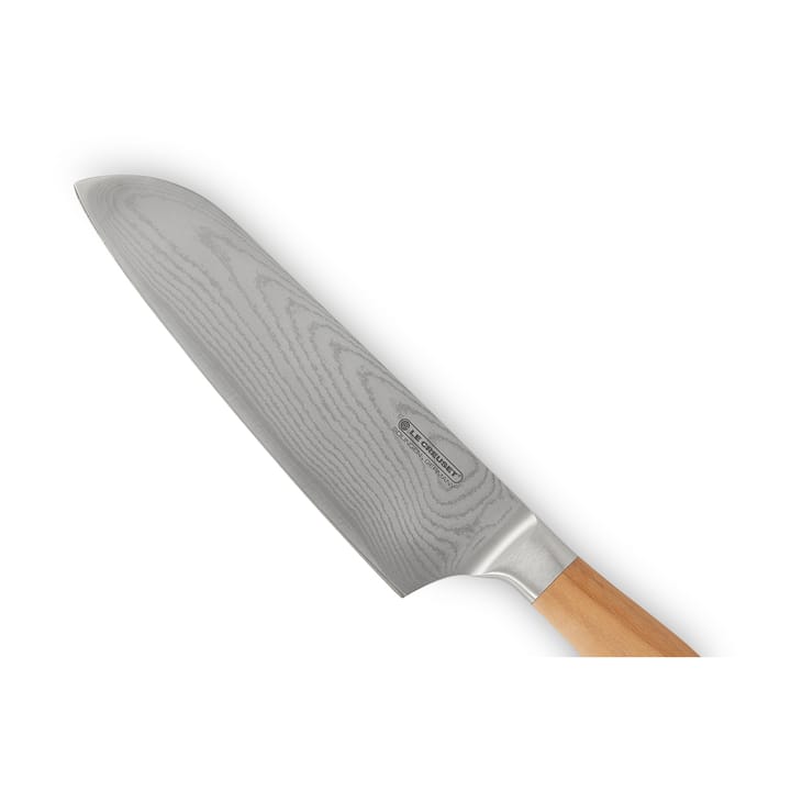 Le Creuset santokukniv med oliventrehåndtak, 18 cm Le Creuset