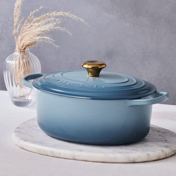 Le Creuset Signature oval gryte 4,1 l - Chambray - Le Creuset