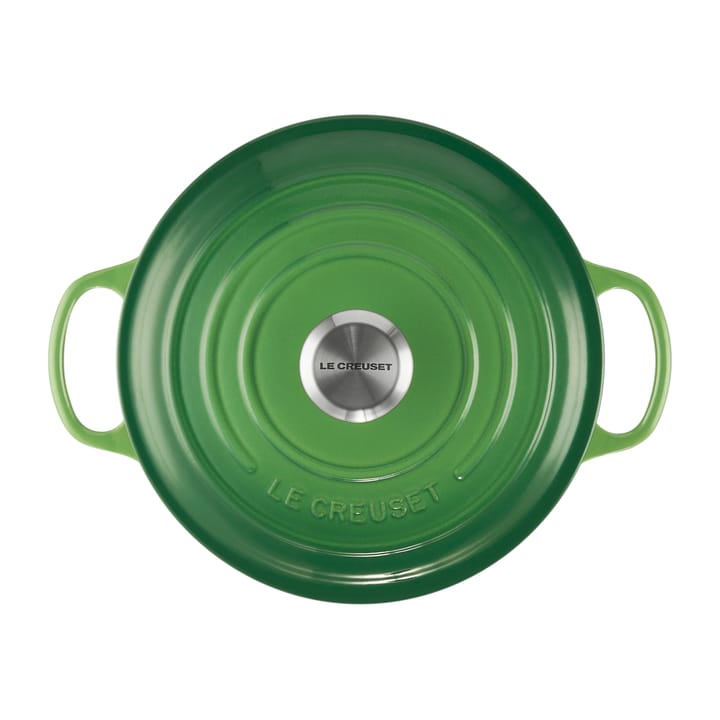 Le Creuset Signature rund gryte 4,2 l, Bamboo Green Le Creuset