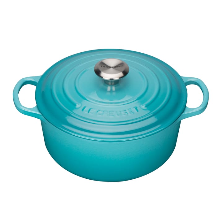 Le Creuset Signature rund gryte 4,2 l - Caribbean - Le Creuset