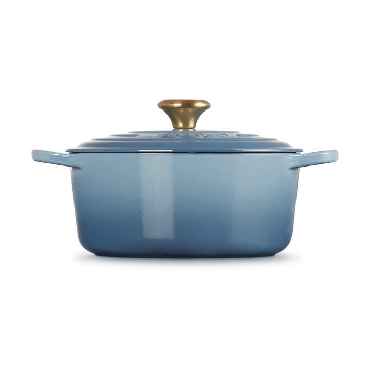 Le Creuset Signature rund gryte 4,2 l - Chambray - Le Creuset