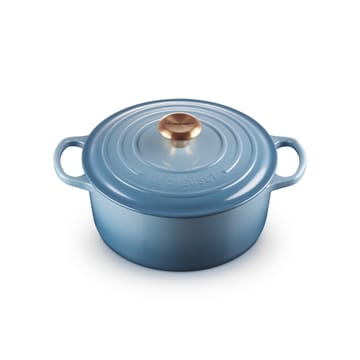 Le Creuset Signature rund gryte 4,2 l - Chambray - Le Creuset