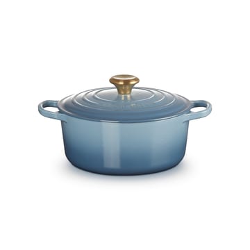 Le Creuset Signature rund gryte 4,2 l - Chambray - Le Creuset