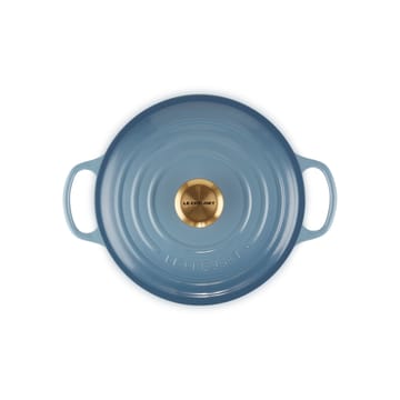 Le Creuset Signature rund gryte 4,2 l - Chambray - Le Creuset